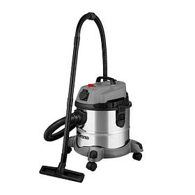 Пилосос будівельний 1400 Вт, 20 л, HEPA, корпус з нержавійки INTERTOOL DT-1025