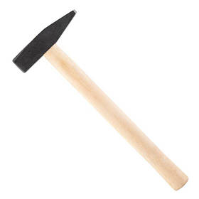 Слюсарний молоток 500 г INTERTOOL HT-0215 з дерев'яною ручкою для ремонтних робіт