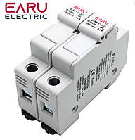 Тримач запобіжників 2P 1000V DC 32A для сонячних панелей (PV систем) із запобіжником