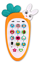 Дитяча розвиваюча іграшка - телефон WToys 80650 "Зайчик Звоня" помаранчевий Українська озвучка, фото 4