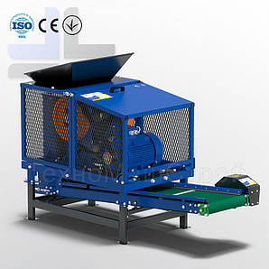 Щокова дробарка «ДЩ-300» з транспортером стрічковим 400×1800