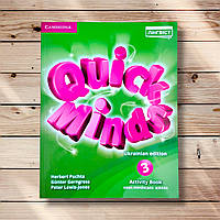 Зошит Англійська мова 3 клас Quick Minds Activity Book Оригінал Авт: Пухта Г. Вид: Лінгвіст