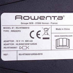 Зарядний пристрій (док-станція) для робота-пилососа Rowenta RS-RT900910 чорний, фото 2