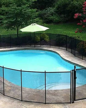Огородження для басейну