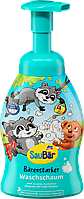 Дитяча пінка для вмивання SauBär Bärenstark для рук і обличчя з дозатором, 250мл (Німеччина)
