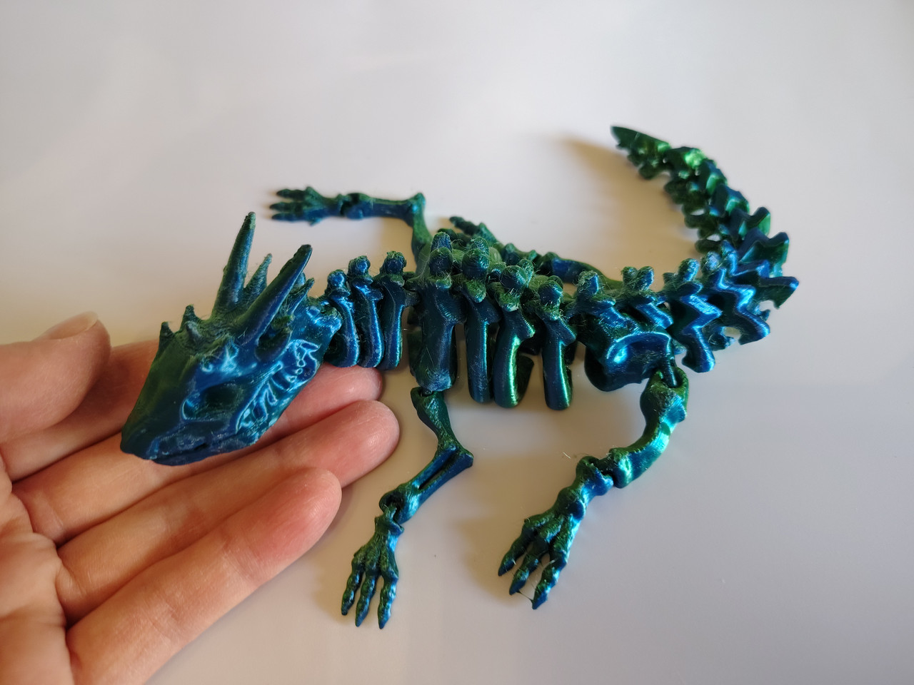 Рухливий 3Д скелетон дракона - магія у ваших руках., фото 1