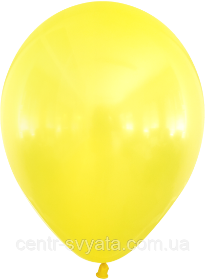 Латексна кулька Kalisan 12"(30 см) Crystal Yellow | Кристал жовтий