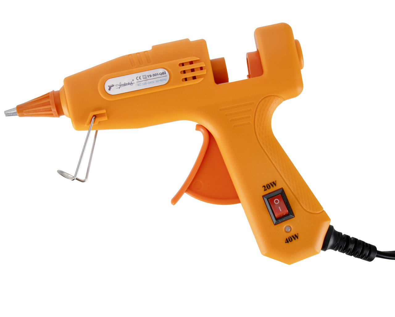 Термопістолет для силіконового клею з регулятором потужності (7 мм) YS-301-Q02 20W/40W, фото 1