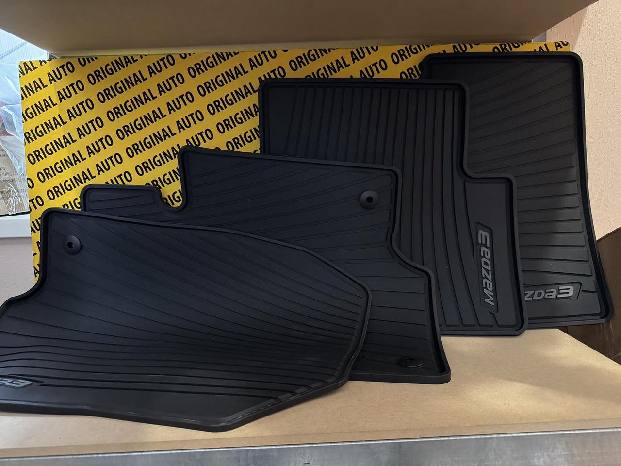 Килимки гумові Mazda 3 bn bm 2013-, BRC6V0351A, фото 1