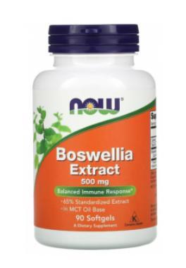 Харчова добавка NOW FOODS BOSWELLIA 500 MG 90 капсул, фото 1