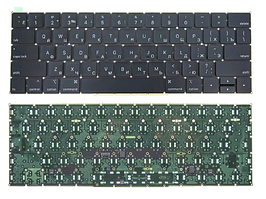 Клавіатура для ноутбука Apple MacBook Pro A1990 small enter RU чорна нова нова