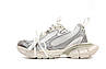 Кросівки Balenciaga 3XL White Silver Баленсіага 3ХЛ білі зі сріблом шкіра сітка весна літо унісекс, фото 8