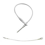 Б/В Тросики для антикражних протикрадьбних датчиків 175-200 мм з голкою та вушком — запасні деталі для систем захисту товару в