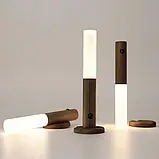 Ліхтар-нічник W-52, акумуляторний настінний з датчиком руху, фото 2