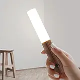 Ліхтар-нічник W-52, акумуляторний настінний з датчиком руху, фото 8