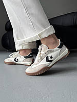 Білі жіночі шкіряні кеди Converse Run Star Trainer Beige/Black - демісезонні повсякденні кедт конверс купити