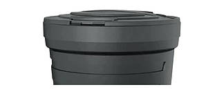 Бак для дощової води Prosperplast PIDRA210-S411 вуличний резервуар 210 л пластиковий чорний