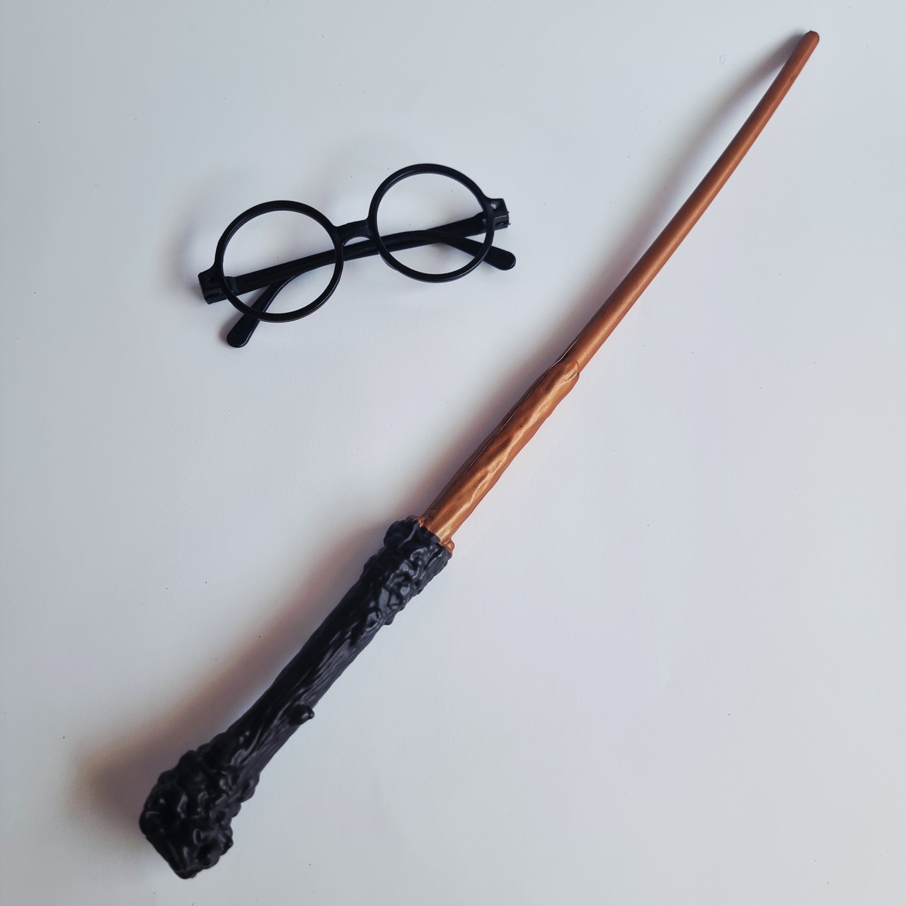 Набір паличка та окуляри Гаррі Поттера, фото 1