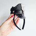 Обруч із кепкою поліцейського №1, об'єм голови 52-56 см, фото 3