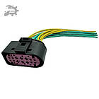 Фішка передньої фари Кадді 2 Фольксваген 1J0973737 3C0973737