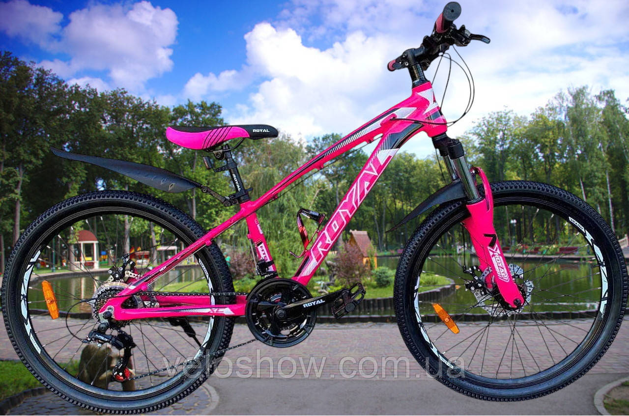 Алюмінієвий підлітковий 24 Fox Royal гірський велосипед (2025), фото 1
