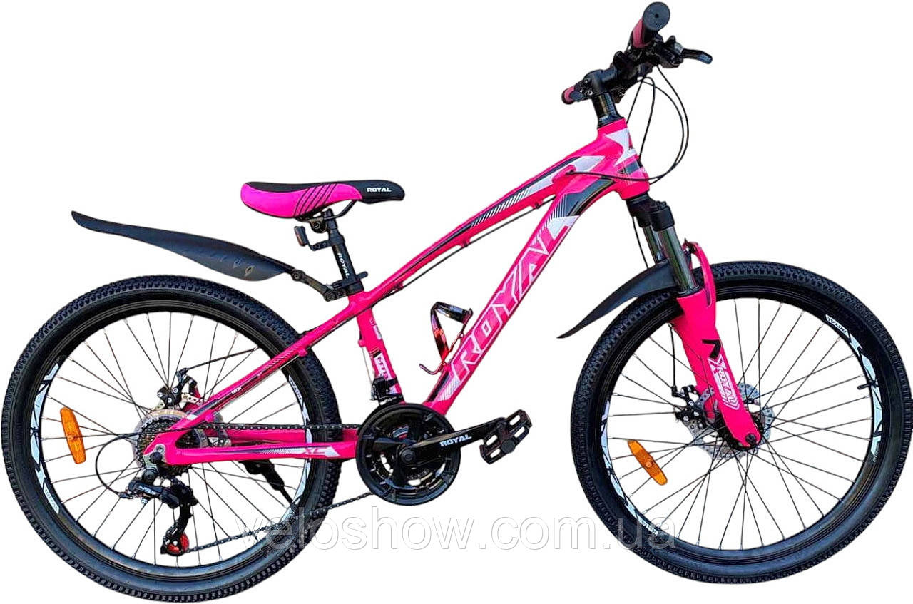 Алюмінієвий підлітковий 24 Fox Royal гірський велосипед (2025), фото 1