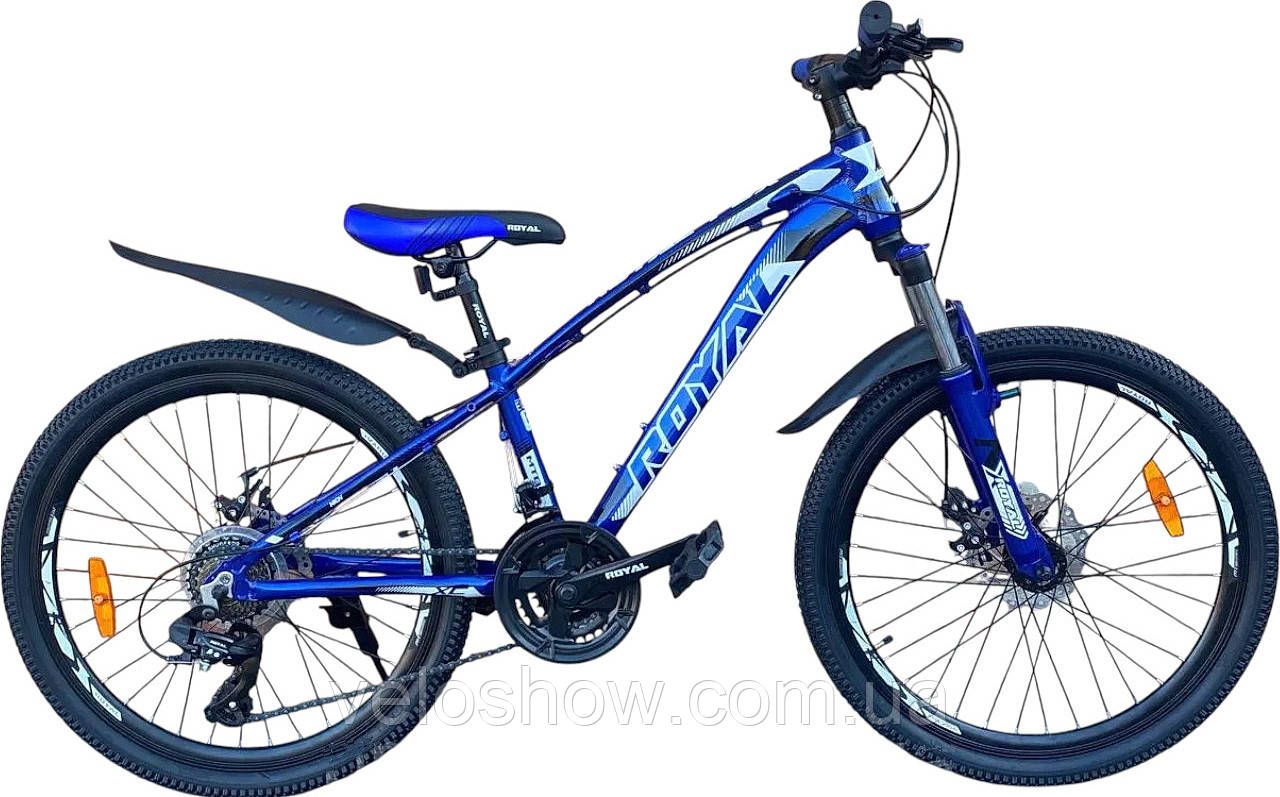 Алюмінієвий підлітковий 24 Fox Royal гірський велосипед (2025), фото 1