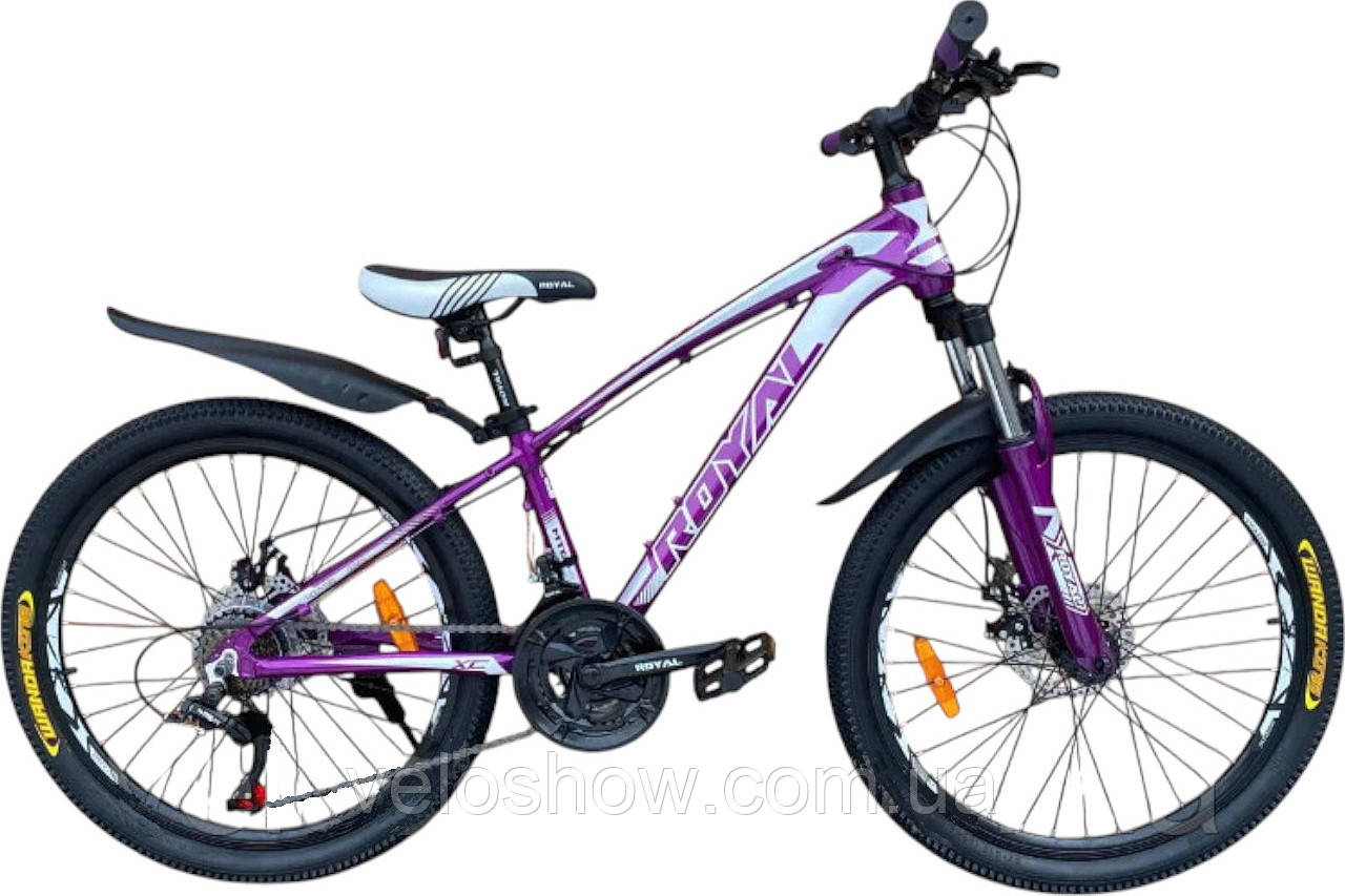 Алюмінієвий підлітковий 24 Fox Royal гірський велосипед (2025), фото 1