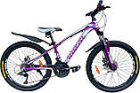 Алюмінієвий підлітковий 24 Fox Royal гірський велосипед (2025), фото 2