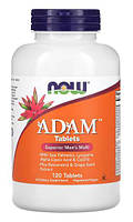 Вітамини для чоловіків NOW Foods ADAM MALE MULTI 120 таблеток