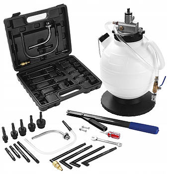 Насос ручний для олії 7.5 літрів насос з адаптерами для СТО KD12500