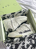 Чоловічі кросівки Off-White Out of Office For Walking 'White Black' Люкс - демісезон, фото 6