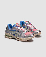 Рожеві текстильні жіночі кросівки Asics Gel Kayano 14 Baked Pink/Cream Демісезонні Асікс Гель Каяно