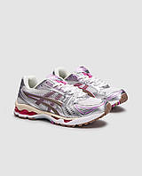 Білі текстильні жіночі кросівки Asics Gel-Kayano 14 Unlimited Pack White/Fawn Демісезонні Асікс Гель Каяно