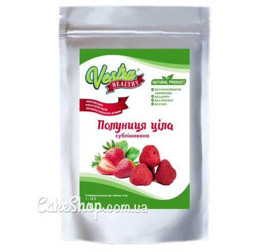 Полуниця сублімована ціла Vestra, 50 г, фото 1