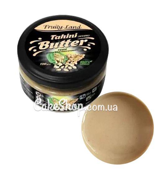 Паста Тахіні (кунжутна) 100% FruityLand, 100 г, фото 1