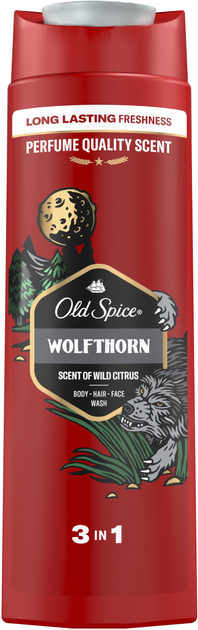 Шампунь-гель для душу 2в1 Wolfthorn, 400 мл, Old Spice, Арт.64101