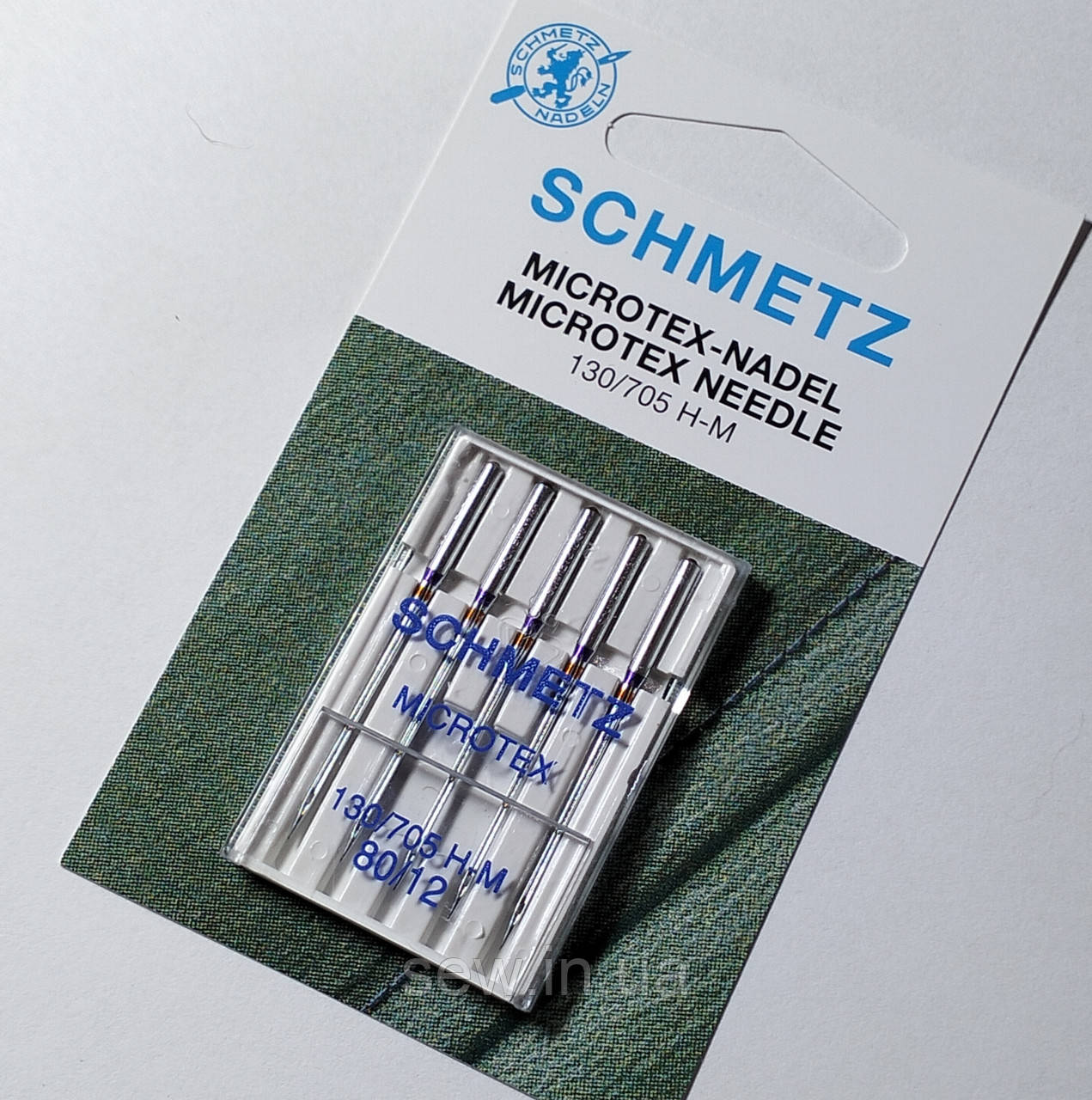 Голки Schmetz Microtex № 80, фото 1