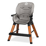 ТОП! Стілець для годування Lionelo Mona Black Onyx (LO-MONA BLACK ONYX) - (gHome), фото 3