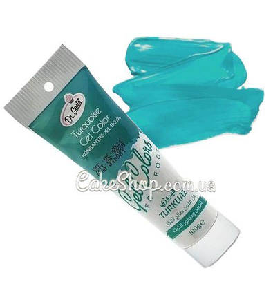 Гелевий барвник Dr. Gusto бірюзовий (Turquoise), 100 г