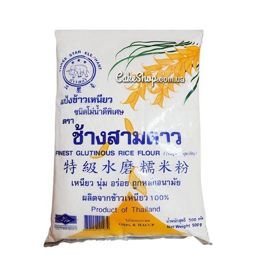 Борошно з клейкого рису для моті, 500 г, фото 1