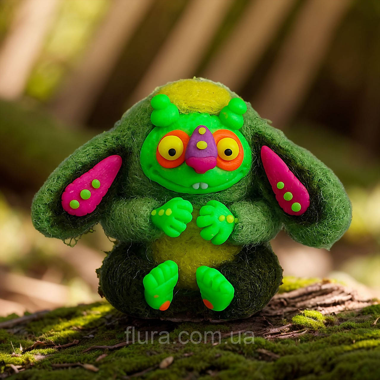 Фігурка з валяної вовни для дому інтер'єрна / HandMade іграшка оберіг у подарунок, ручна робота
