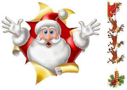 Вафельна картинка З Новим роком 15