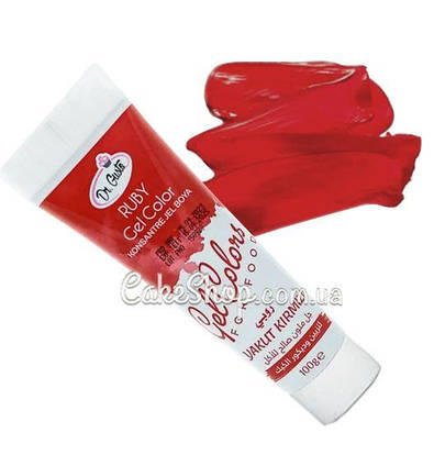 Гелевий барвник Dr. Gusto рубін (Ruby), 100 г