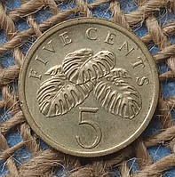 5 центiв 1986 року. Сiнгапур