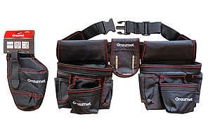 Комплект: Пояс для інструментів DRAUMET + Кишеня-кобура для шуруповерта