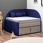 Дитячий диван Малютка, розкладне кутове крісло ліжко Малятко, фото 5