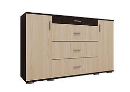 Комод з ламінованої ДСП/МДФ у вітальню Марк 1500 Сокме