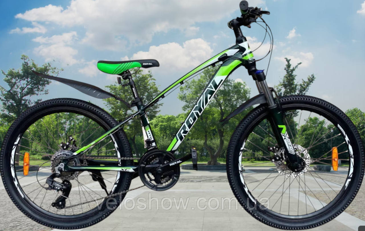 Алюмінієвий підлітковий 24 Fox Royal гірський велосипед (2025), фото 1