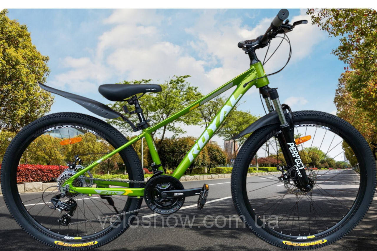 Алюмінієвий підлітковий 24 Fox Royal гірський велосипед (2025), фото 1
